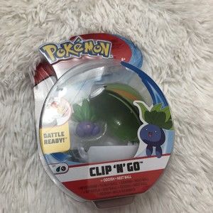 New Pokemon Clip ‘N’ Go Oddish + Nest Ball Toy